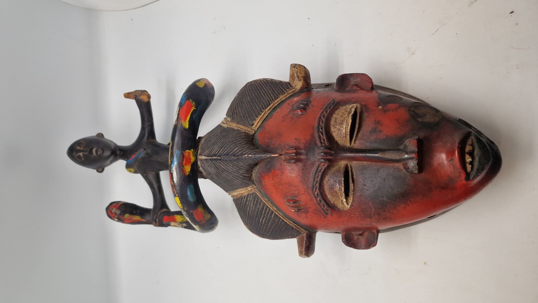 Afrikansk stamme maske