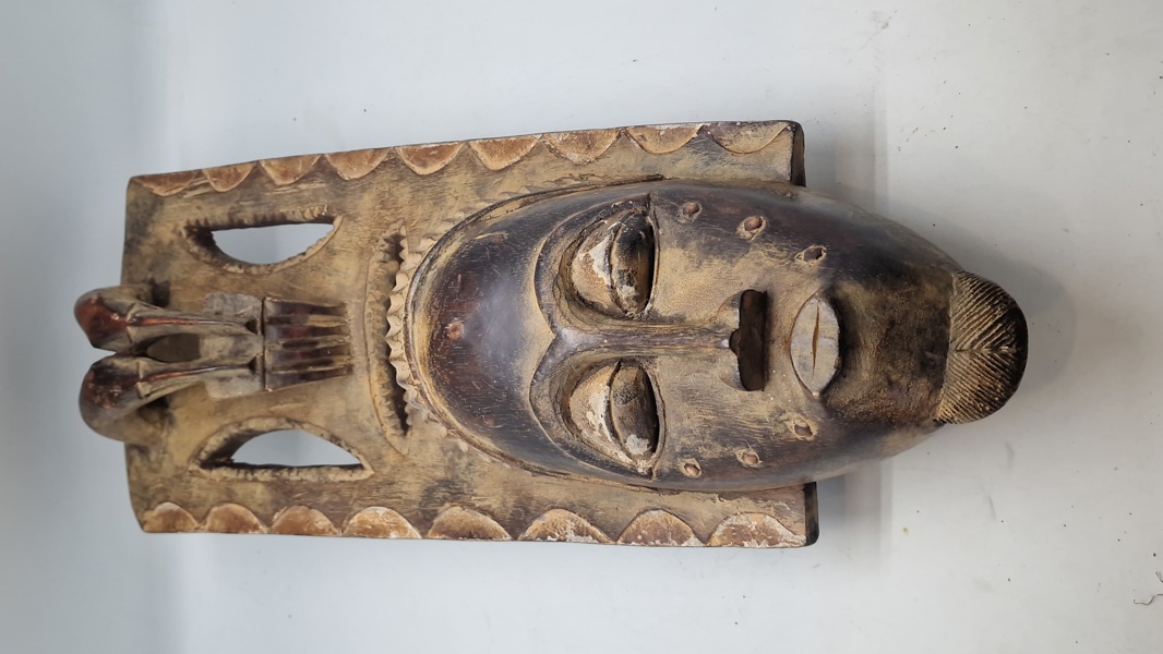 Afrikansk stamme maske 