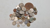 Samling mønter 