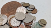 Samling mønter 