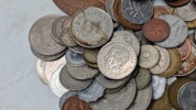 Samling mønter 