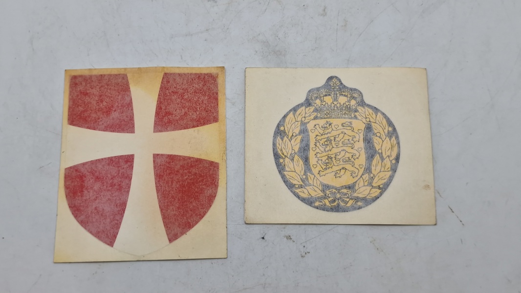 Køretøjs decaler fra det danske forsvar 
