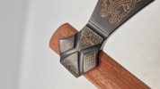Veludført Vikinge økse 
