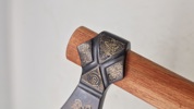 Veludført Vikinge økse 