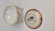Porcelæns opsats med motiv af Napoleon 