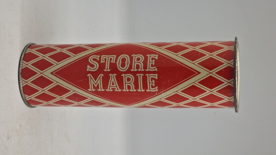 Blikdåse fra Marie kiks 