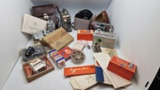 Stor samling kamera udstyr mm.