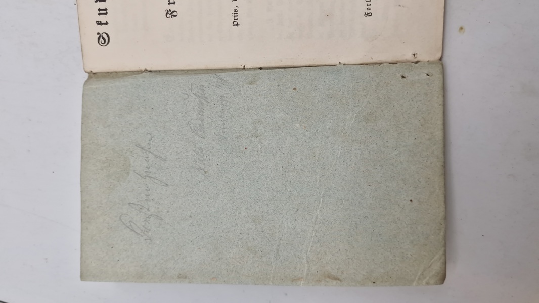 skudsmålsbog for fruentimmer fra 1838, udgivet af J.V. Soldenfeldt i København