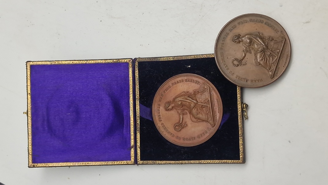 Medaljer fra håndværker foreningen i København 