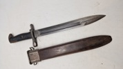 US Garand bajonet med skede. Original 