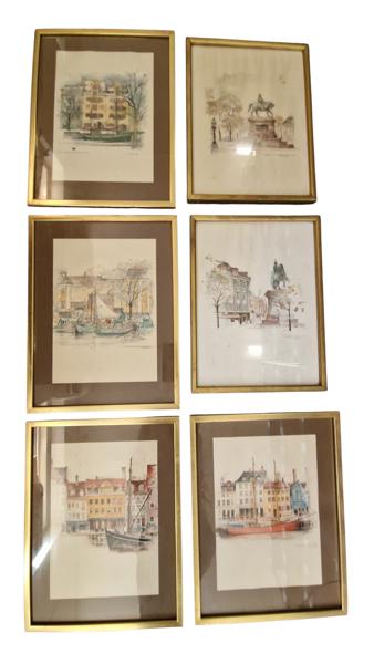 Samling Mads stage billeder med københavner motiver 