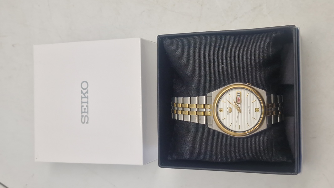 Seiko 5 Automatic ur, model SNX166 med kasse 