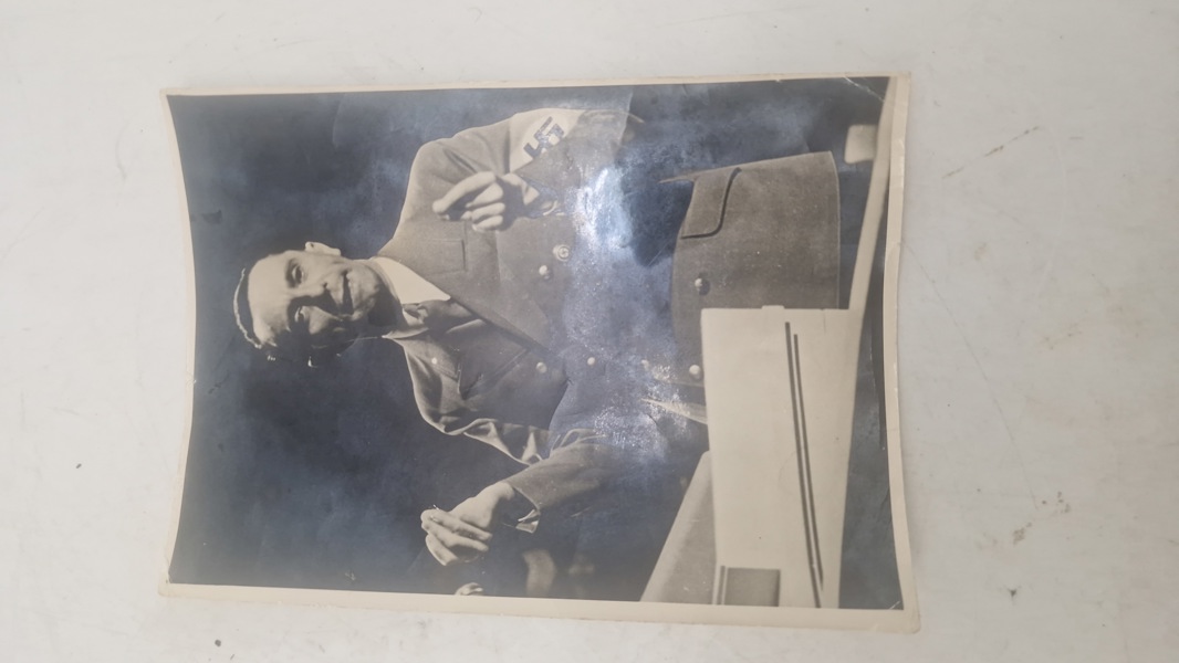 Pressefoto med Goebbels. Original 