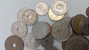 Samling mønter 