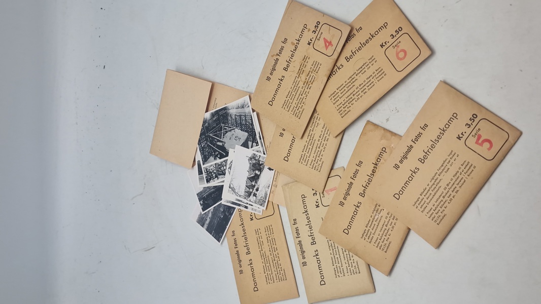 Samling fotos fra Danmarks befrielses kamp. Originale 