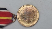 Erinnerungsmedaille für die spanischen Freiwilligen im Kampf gegen den Bolschewismus. Original 