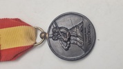 Spansk kampagne-medalje (Medalla de la Campaña) fra den spanske borgerkrig (1936-1939).  original 