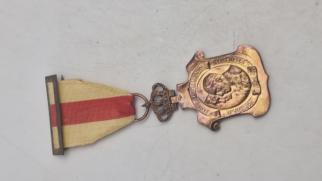 Spansk mindemedalje for den spanske borgerkrig (Medaglia commemorativa della campagna di Spagna). Original 