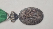 Spansk kampagne-medalje for kampagner i Marokko, specifikt forbundet med Alfonso XIII-æraen omkring 1909-1912. Original 