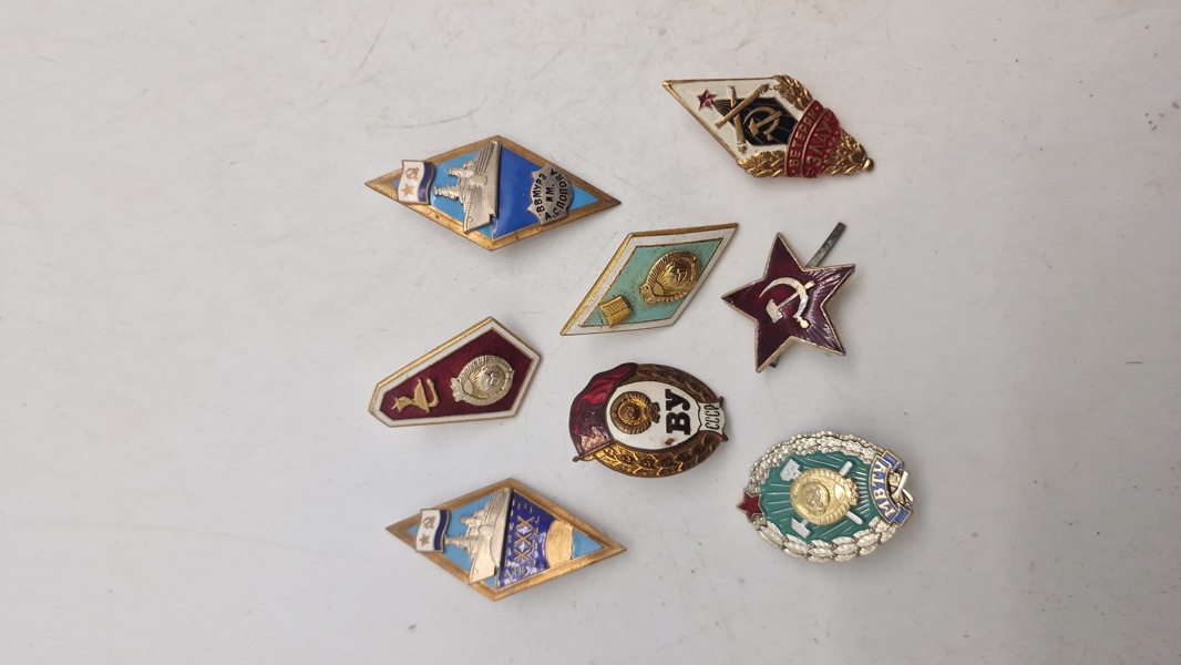 Samling russiske pins