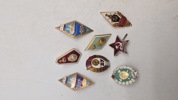Samling russiske pins