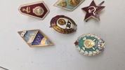 Samling russiske pins