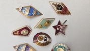 Samling russiske pins