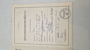 Tysk Ahnenpaß fra ww2. Original 