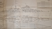 Sjældne Kriegsmarine undervisnings plancher. Originale 