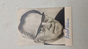 Foto af den tyske politiker Herbert Wehner med original signatur