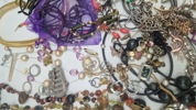 Stor samling blandede smykker mm.