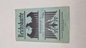 Tysk reichkarte, ww2. Originalt
