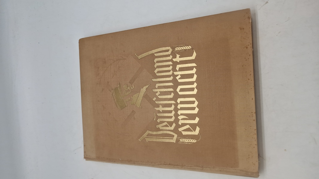 Deutschland Erwacht salmebog, ww2. Original