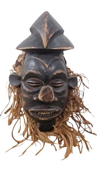 afrikansk stamme-maske, af Punu-typen fra Gabon.