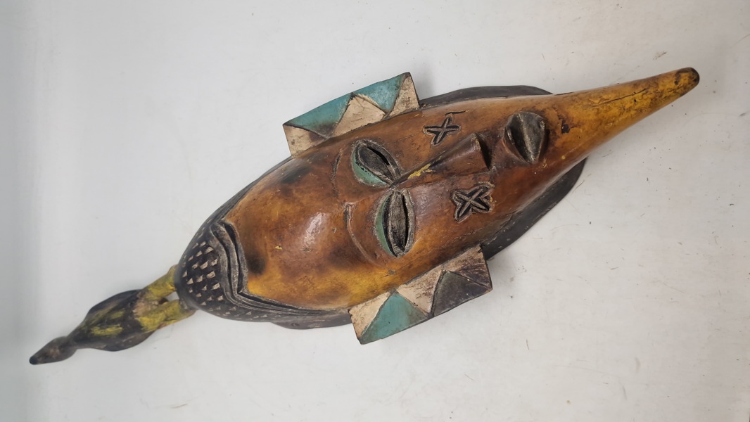 Afrikansk stamme maske fra Guro folket