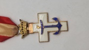 Spansk Cruz del Mérito Naval, ww2. Original 