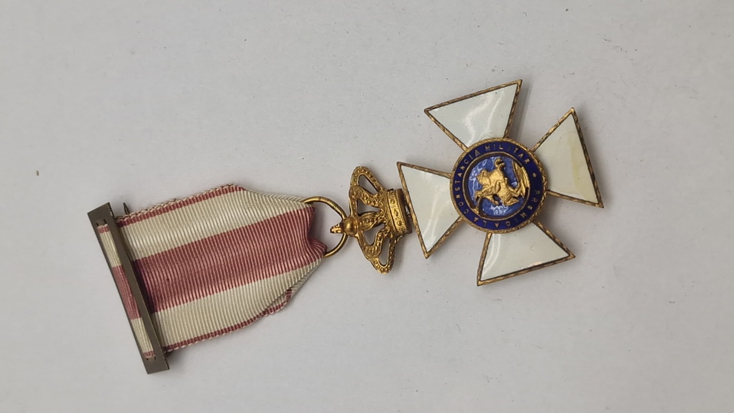 Spansk ordenskors fra Sankt Hermenegilds Orden (Real y Militar Orden de San Hermenegildo), ww2. Original