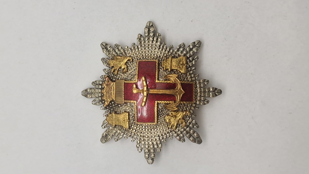 Spansk Orden for Sømerit (Cruz al Mérito Naval), ww2. Original