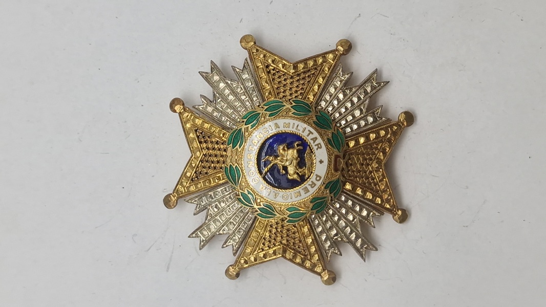 Spansk Sankt Hermenegilds Orden (Real y Militar Orden de San Hermenegildo), ww2. Original 
