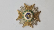 Spansk Sankt Hermenegilds Orden (Real y Militar Orden de San Hermenegildo), ww2. Original 