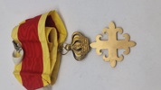 Spansk Military Order of the Collar of Saint Agatha of Paternò. Original