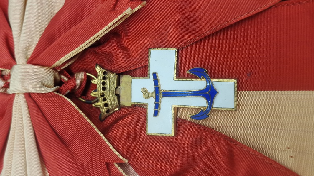 Spansk Order of Naval Merit (Orden del Mérito Naval), ww2. Original