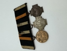 Tysk 1864 og 1871 veteran medalje spange, original