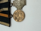 Tysk 1864 og 1871 veteran medalje spange, original