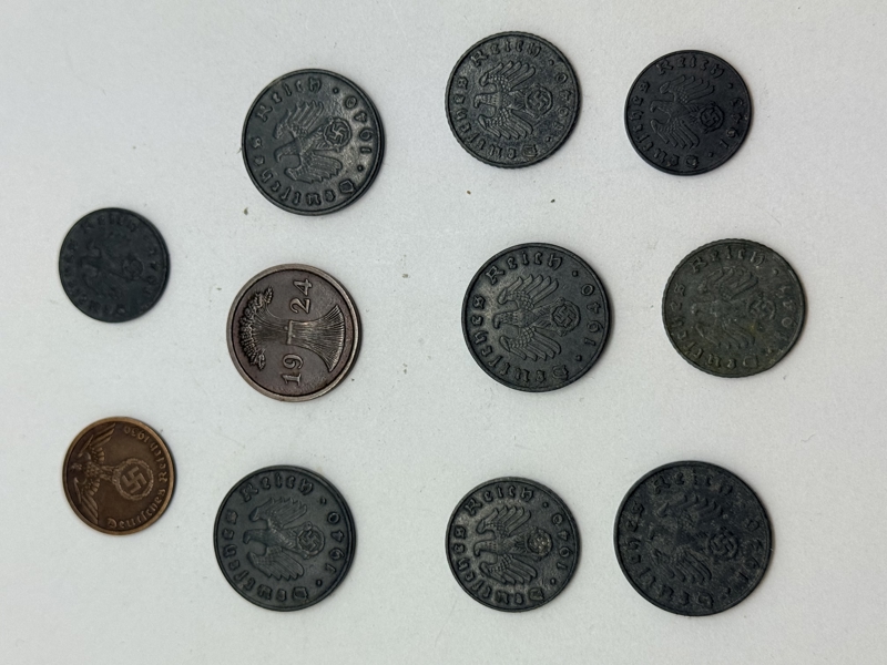 Samling Tyske WW2 mønter