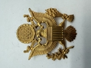 US WW2 Officers kasket badge 