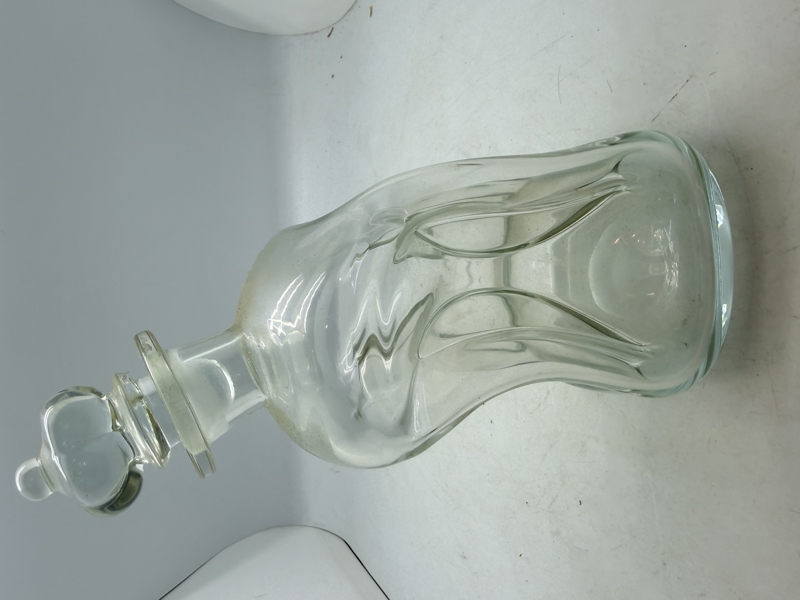 Skæv Holmegaard klukflaske