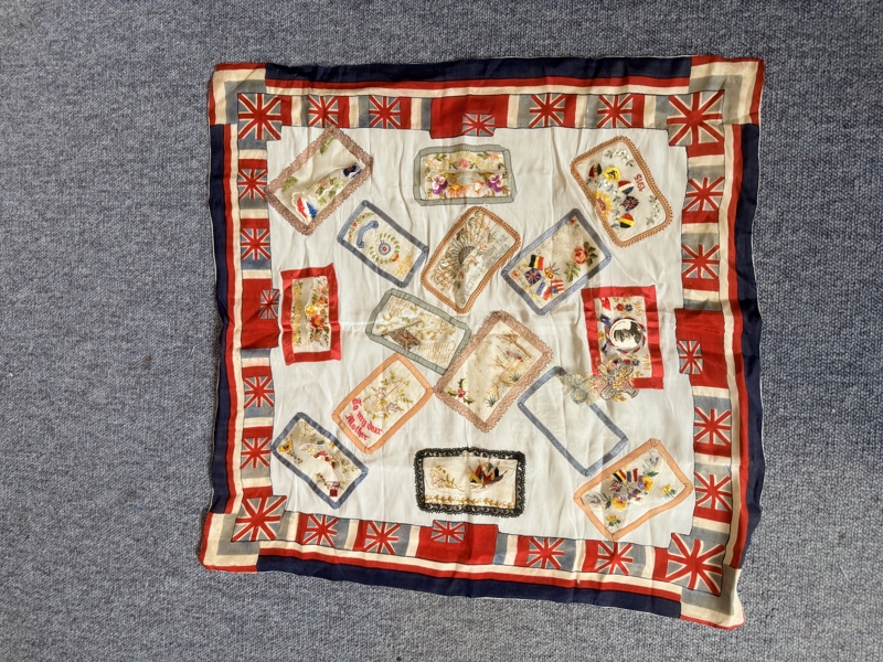 Engelsk WW1 patriotisk Tørklæde