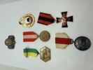 Samling brandmandsmedaljer. Originale