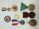 Samling brandmandsmedaljer. Originale 